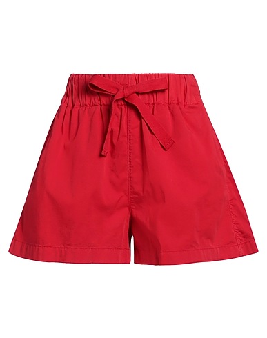 SEMICOUTURE Shorts & Bermuda Rosso 97% Cotone, 3% Elastan