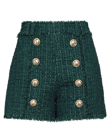 BALMAIN Shorts & Bermudas Aquamarin 79% Polyamid, 15% Schurwolle, 6% Baumwolle