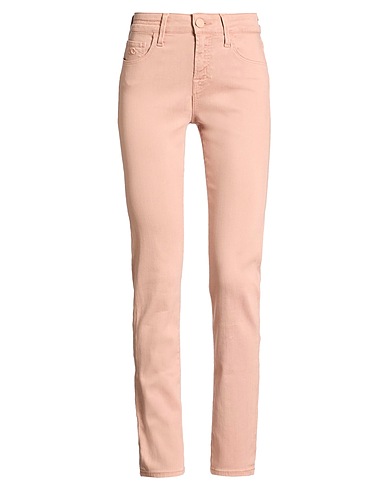 JACOB COHЁN Denim trousers Salmon pink 63% Lyocell, 30% Cotton, 5% Polyester, 2% Elastane