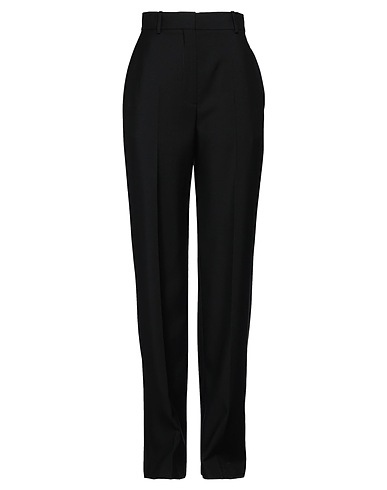 MCQUEEN Casual pants Black 100% Virgin Wool