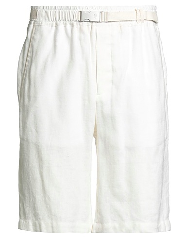 ELEVENTY Shorts & Bermuda Ivory 100% Cotton