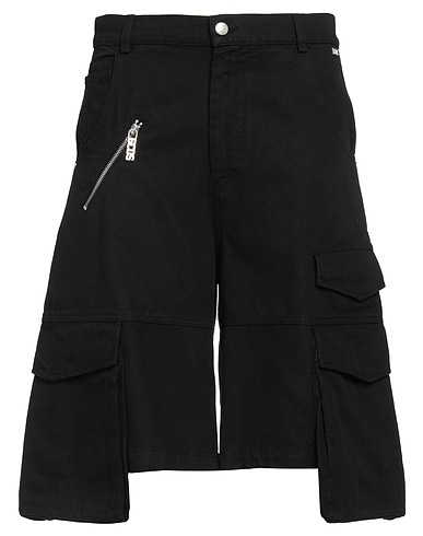 GCDS Shorts & Bermuda Black 100% Cotton