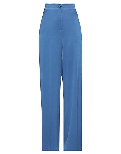 MARELLA Casual trouser Navy blue 82% Triacetate, 18% Polyester