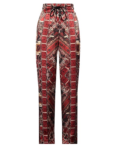 SEAFARER Casual pants Brick 100% Silk