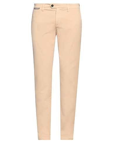 ELEVENTY Casual pants Beige 98% Cotton, 2% Elastane