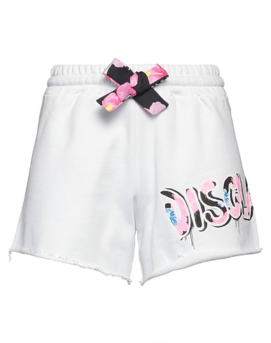 DISCLAIMER Shorts & Bermuda White 100% Cotton