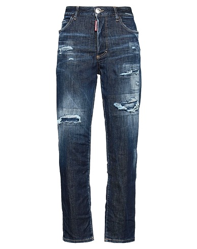 DSQUARED2 Denim trousers Blue 92% Cotton, 6% Elastomultiester, 2% Elastane