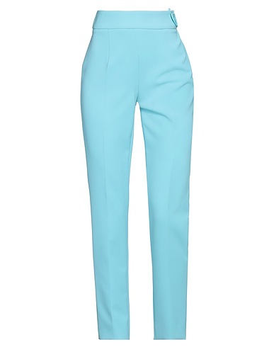 MOSCHINO Pantalone Turchese 89% Poliestere, 11% Poliuretano