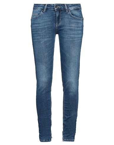 LIU •JO Denim trousers 98% Cotton, 2% Elastane