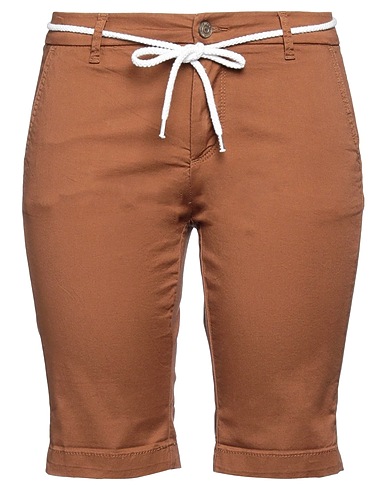 ONLY Shorts & Bermuda BLUE DENIM 97% Cotton, 3% Elastane