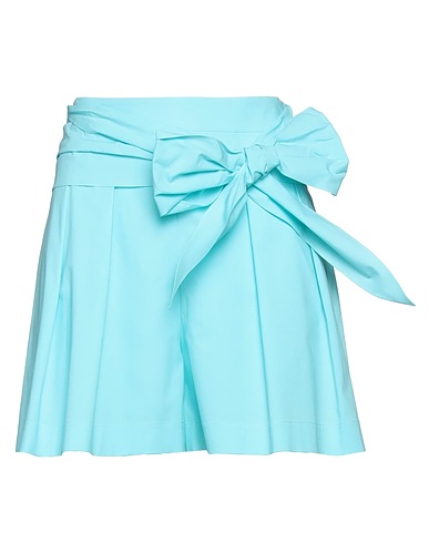 BOUTIQUE MOSCHINO Shorts & Bermuda Celeste 95% Cotone, 5% Elastan