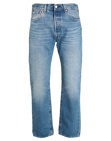 LEVI'S Jeans 501® LEVIS®ORIGINAL FIT DARK INDIGO - WORN IN
 Blau 100% Baumwolle