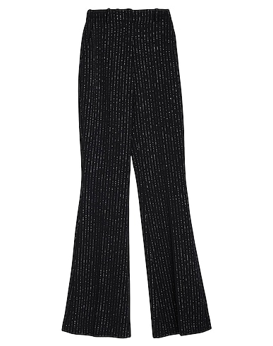 BALMAIN Casual pants Black 98% Virgin Wool, 1% Polyamide, 1% Polyester