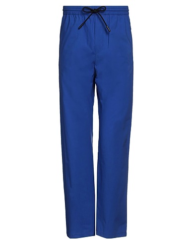 MARCELO BURLON Casual trouser Blue 100% Cotton, Polyester