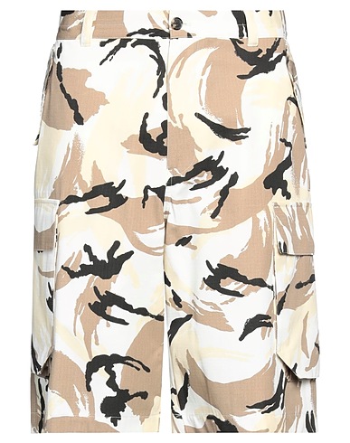 KENZO Shorts & Bermuda White 100% Cotton