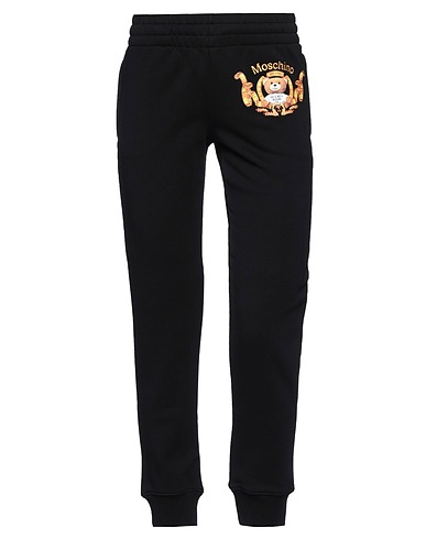 MOSCHINO Casual trouser Black 100% Cotton