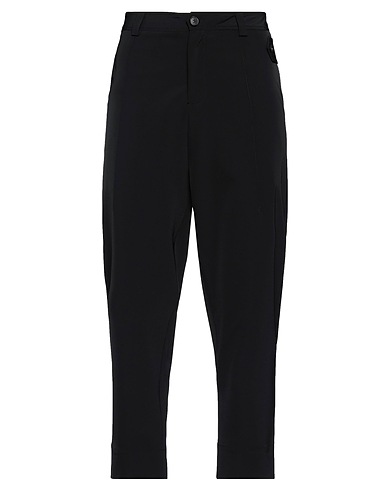 ISABEL BENENATO Casual pants Black 89% Polyester, 11% Elastane