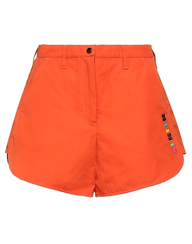 EMPORIO ARMANI Shorts & Bermuda Orange 100% Cotton
