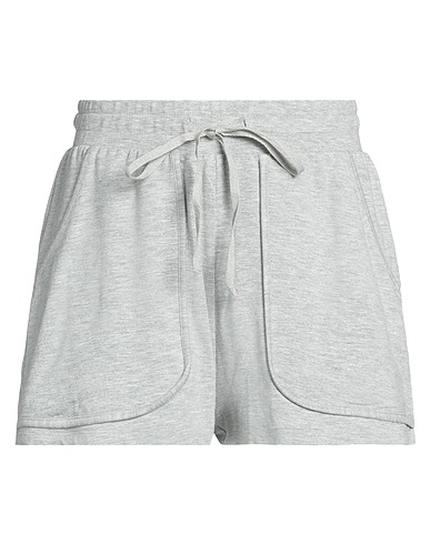 MAJESTIC FILATURES Shorts & Bermuda Light grey 96% Viscose, 4% Elastane