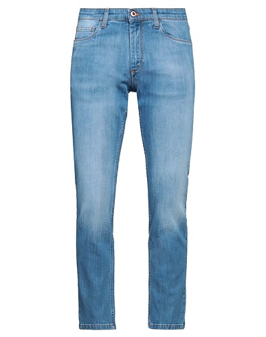 HARMONT & BLAINE Denim trousers Blue 98% Cotton, 2% Elastane