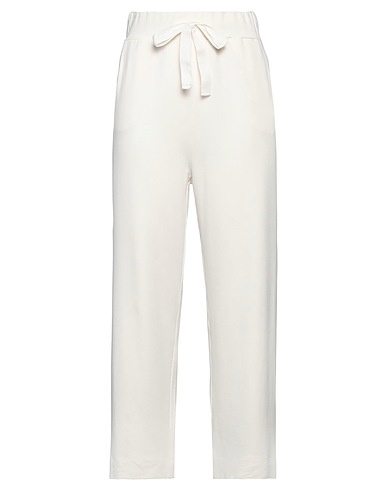 MAJESTIC FILATURES Pantalón Marfil 96% Viscosa, 4% Elastán