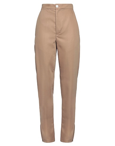 SETCHU Pantalone Cammello 80% Lana, 20% Lana mohair