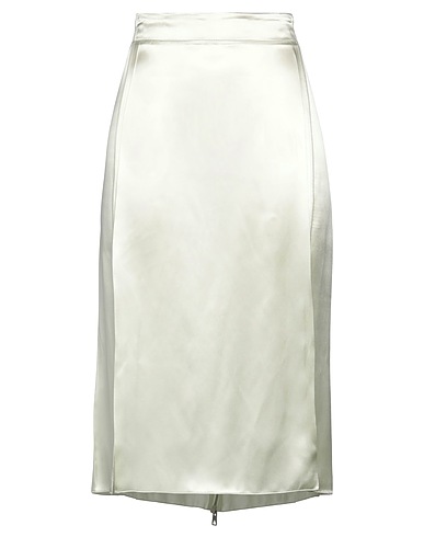 BOTTEGA VENETA Midi skirt Light green 59% Acetate, 41% Viscose