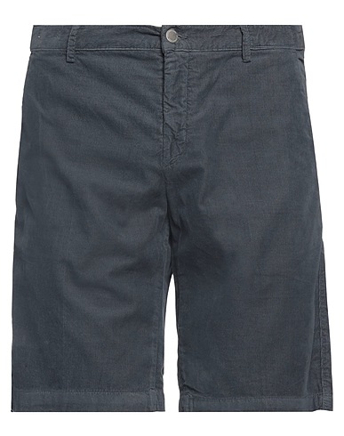 MASSIMO ALBA Shorts & Bermuda Charcoal 100% Cotton
