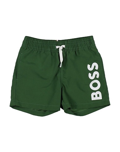 BOSS Shorts & Bermuda Verde 100% Poliestere