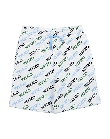 KENZO KIDS Shorts & Bermuda White 100% Cotton