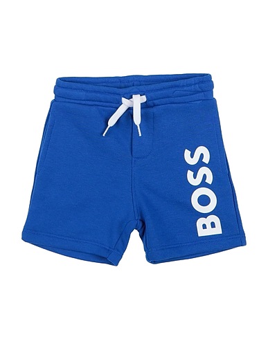 BOSS Shorts & Bermuda Blu 87% Cotone, 13% Poliestere