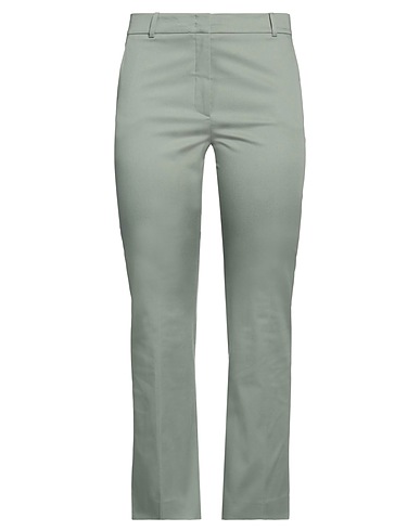 PESERICO Casual pants EASY Sage green 97% Cotton, 3% Elastane