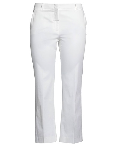 PESERICO Casual trouser EASY White 97% Cotton, 3% Elastane