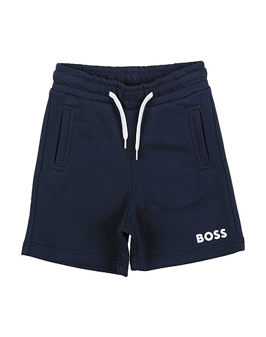 BOSS Shorts & Bermuda Midnight blue 87% Cotton, 13% Polyester