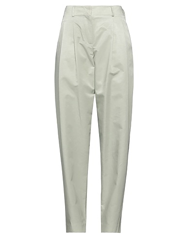 ELEVENTY Casual pants Light green 41% Cotton, 38% Polyamide, 21% Linen