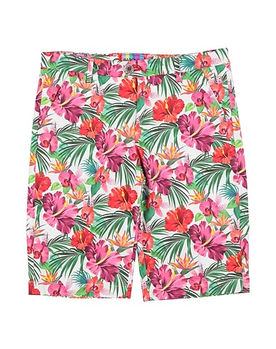 BARONIO Shorts & Bermuda Bianco 98% Cotone, 2% Fibre elastiche