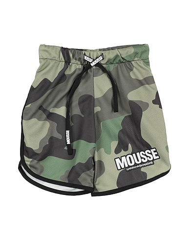 MOUSSE DANS LA BOUCHE Shorts & Bermudas Militärgrün 100% Polyester
