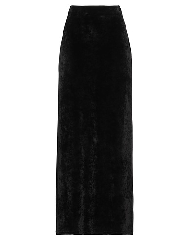 BALENCIAGA Maxi Skirts Black 79% Viscose, 19% Polyamide, 2% Elastane