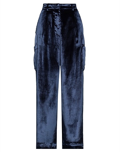 LOULOU STUDIO Cargo Navy blue 88% Viscose, 12% Polyester