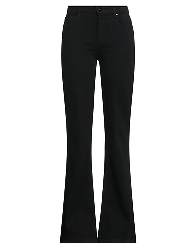 PAIGE Denim trousers Black 54% Rayon, 23% Cotton, 22% Polyester, 1% Elastane