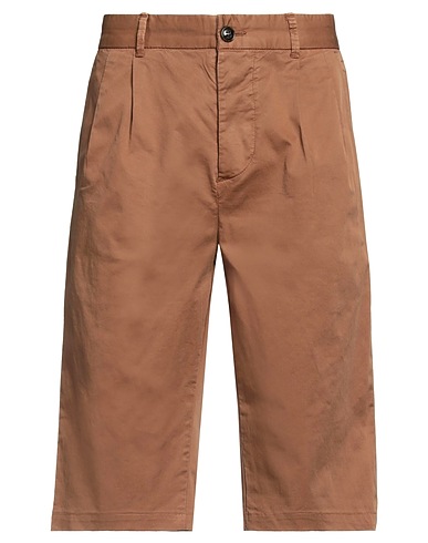 ONE SEVEN TWO Shorts & Bermuda Marrone 97% Cotone, 3% Elastan