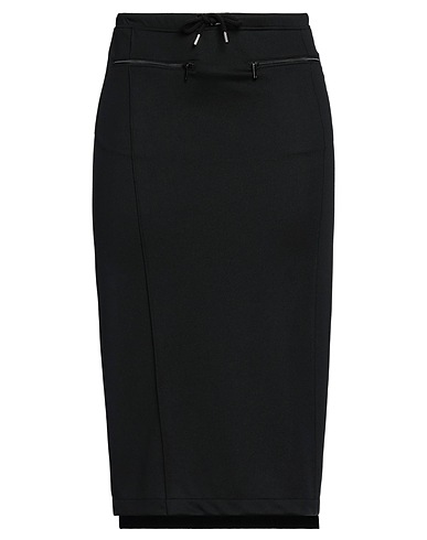 COURRÈGES Midi skirt Black 100% Polyester