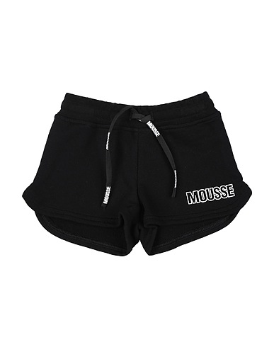 MOUSSE DANS LA BOUCHE Shorts & Bermudas Schwarz 100% Baumwolle