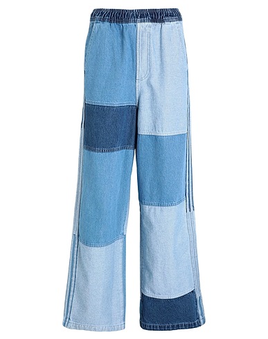 ADIDAS ORIGINALS x KSENIA SCHNAIDER Denim trousers KSENIA PW JEANS
 Blue 100% Cotton