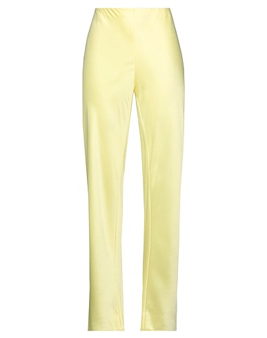 VINCE. Casual pants Yellow 73% Recycled polyester, 27% Polyester