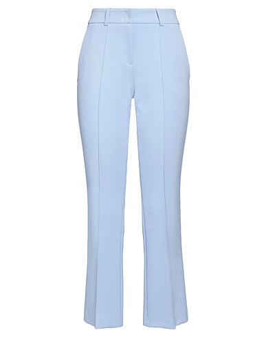 CAMBIO Casual trouser Sky blue 63% Polyester, 27% Viscose, 7% Cotton, 3% Elastane