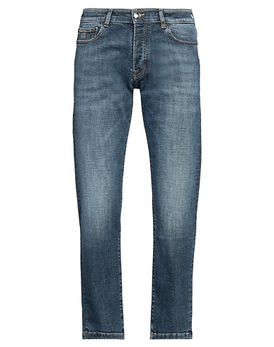 MOORER Pantaloni jeans Blu 98% Cotone, 2% Elastan