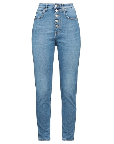 2W2M Denim trousers Blue 92% Cotton, 6% Elastomultiester, 2% Elastane