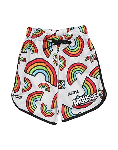 MOUSSE DANS LA BOUCHE Shorts & Bermuda White 100% Polyester