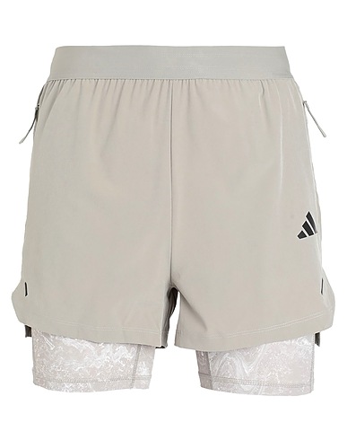 ADIDAS Shorts & Bermuda WO POW 2IN1 SHO
 Sage green 87% Recycled polyester, 13% Elastane